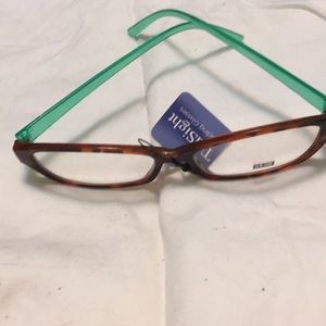 Readers pvc +1.0 NWT tortoise green fun gift idea